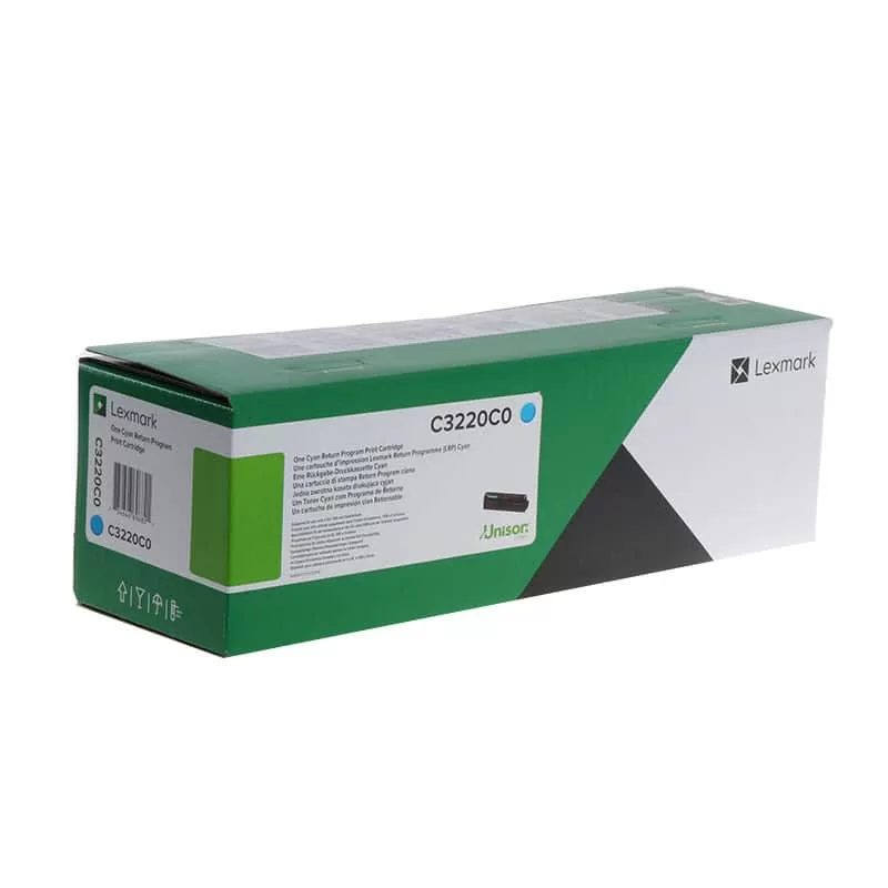 Lexmark C3220C0 Toner Cyan 1.5K 3 Lexmark C3220C0 Toner Cyan 1.5K