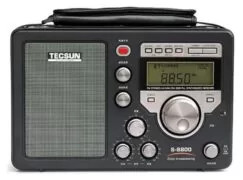 Tecsun S-8800 Ραδιόφωνο Παγκοσμίου λήψεως FM/LW/AM/SW/SSB
