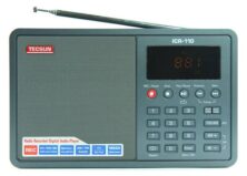 Tecsun ICR-110 Ραδιόφωνο FM/AM με εγγραφή και MP3 Γκρί