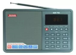 Tecsun ICR-110 Ραδιόφωνο FM/AM με εγγραφή και MP3 Γκρί