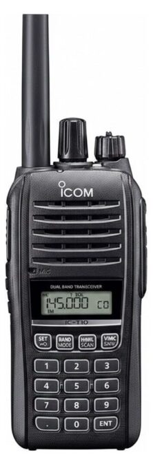 ICOM IC-T10E VHF/UHF IP67 Πομποδέκτης (5W)