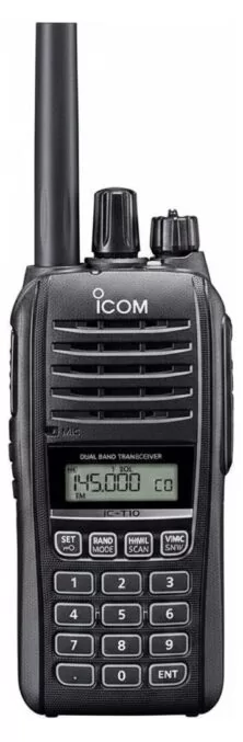 ICOM IC-T10E VHF/UHF IP67 Πομποδέκτης (5W)