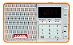 Tecsun Q3 Mini Ραδιόφωνο FM Μπαταρίας με USB Ασημί 1