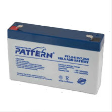 ΜΠΑΤΑΡΙΑ ΜΟΛΥΒΔΟΥ ΚΛΕΙΣΤΟΥ ΤΥΠΟΥ 6V/7.2Ah PT7.2-6 PTN