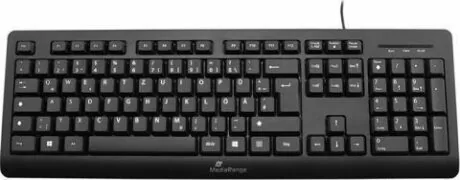MROS111-GR MediaRange Wireless keyboard, QWERTY (GR), black 3