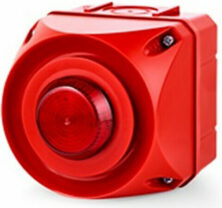 ΣΕΙΡΗΝΑ 8 ΤΟΝΩΝ 24VAC/DC 103dB ΜΕ LED ΣΤΑΘΕΡΟ ΚΟΚΚΙΝΟ ADS-P AUER