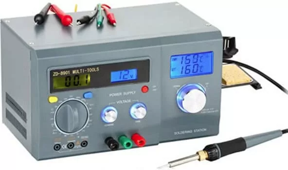 ΣΤΑΘΜΟΣ ΚΟΛΛΗΣΗΣ 40W ΚΕΡΑΜΙΚΟΣ 3σε1 ΤΡΟΦΟΔΟΤΙΚΟ+DMM LCD ZD-8901 ZND 4 ΣΤΑΘΜΟΣ ΚΟΛΛΗΣΗΣ 40W ΚΕΡΑΜΙΚΟΣ 3σε1 ΤΡΟΦΟΔΟΤΙΚΟ+DMM LCD ZD-8901 ZND - Image 2