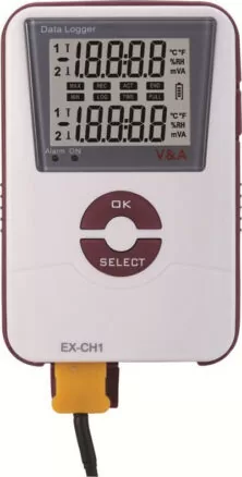 ΚΑΤΑΓΡΑΦΕΑΣ ΘΕΡΜΟΚΡ.+ΥΓΡΑΣΙΑΣ+USB VA600-NH V&A