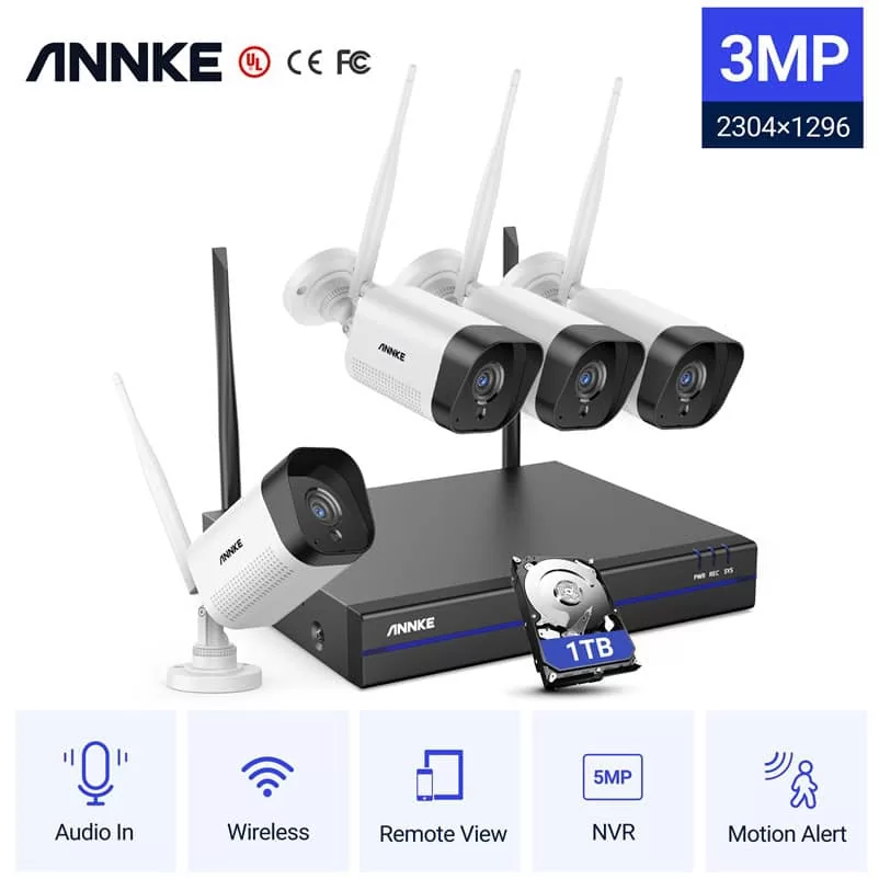 N48WHR+I71GK*4+1T ΚΙΤ DVR ΜΕ 4 ΚΑΜΕΡΕΣ 4 N48WHR+I71GK*4+1T ΚΙΤ DVR ΜΕ 4 ΚΑΜΕΡΕΣ - Image 2