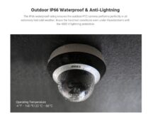 I91BK ΕΓΧΡΩΜΗ ΚΑΜΕΡΑ IP PTZ