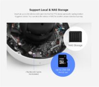 I91BK ΕΓΧΡΩΜΗ ΚΑΜΕΡΑ IP PTZ 4