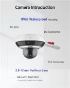 I91BK ΕΓΧΡΩΜΗ ΚΑΜΕΡΑ IP PTZ 51 I91BK ΕΓΧΡΩΜΗ ΚΑΜΕΡΑ IP PTZ 11