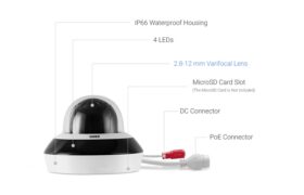 I91BK ΕΓΧΡΩΜΗ ΚΑΜΕΡΑ IP PTZ 21