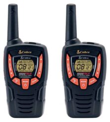 Cobra AM-655 (PMR 446 Ζέυγος Walkie – Talkie ) εμβέλεια μέχρι 8Km - Μαύρο