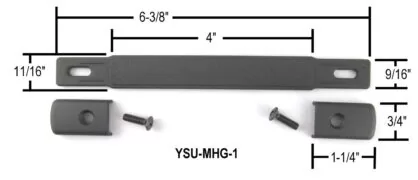 Yaesu Transceiver Mounting Brackets MHG-1 3