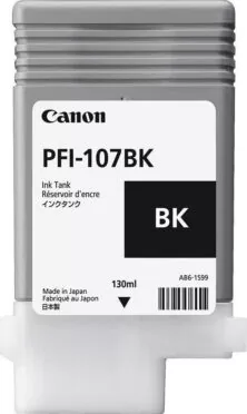 Canon PFI-107 Μελάνι Μαύρο (6705B001)