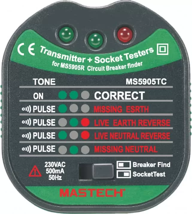 TESTER ΠΡΙΖΑΣ ΑΝΙΧΝΕΥΤΗΣ ΑΣΦΑΛΕΙΑΣ MS5905RTD MGL MASTECH 4 TESTER ΠΡΙΖΑΣ ΑΝΙΧΝΕΥΤΗΣ ΑΣΦΑΛΕΙΑΣ MS5905RTD MGL MASTECH - Image 2