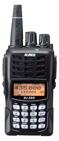 Alinco DJ-500E Φορητός Π/Δ V/U IP54 5W