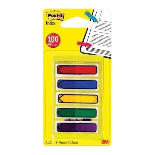 Σελιδοδείκτες Post-it® Μικροί Βέλη 1/2" 684-ARR1EU, σε Πλαστική Βάση Πράσινο, Κιτρινο, Κοκκινο, Μωβ, 5x20 τεμ. 3 Σελιδοδείκτες Post-it® Μικροί Βέλη 1/2" 684-ARR1EU, σε Πλαστική Βάση Πράσινο, Κιτρινο, Κοκκινο, Μωβ, 5x20 τεμ.