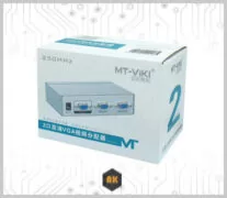 DATA SWITCH VGA SPLITTER 1C ΣΕ 2 ΟΘΟΝΕΣ 250Mhz MT-2502 OWI 2