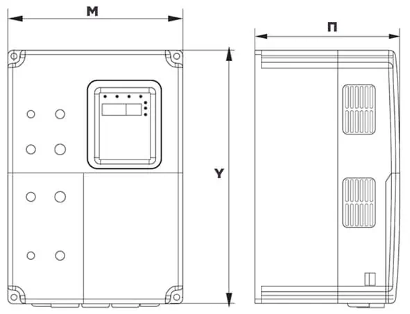 ΡΥΘΜΙΣΤΗΣ ΣΤΡΟΦΩΝ INVERTER 3Φ ΕΙΣΟΔΟΥ/ ΕΞΟΔΟΥ 400V 7.5KW CHV180-7R5G-4 LIFT INVT 5 ΡΥΘΜΙΣΤΗΣ ΣΤΡΟΦΩΝ INVERTER 3Φ ΕΙΣΟΔΟΥ/ ΕΞΟΔΟΥ 400V 7.5KW CHV180-7R5G-4 LIFT INVT - Image 3