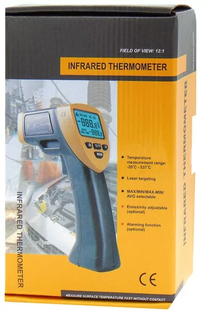 ΘΕΡΜΟΜΕΤΡΟ ΑΚΤΙΝΩΝ (-20°C~537°C) VA6532 V&A 4 ΘΕΡΜΟΜΕΤΡΟ ΑΚΤΙΝΩΝ (-20°C~537°C) VA6532 V&A - Image 2