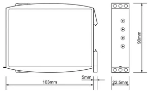 RELAY ΕΠΙΤΗΡΗΣΗΣ ΕΝΤΑΣΗΣ ΡΑΓΑΣ 6 ΛΕΙΤΟΥΡΓΙΩΝ 2C/O 24-240VAC/DC G2IM5AL20 TELE HAASE 2
