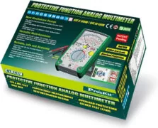 ΠΟΛΥΜΕΤΡΟ ΑΝΑΛΟΓΙΚΟ + BUZZER + ΔΙΟΔΟΣ + TRANSISTOR + ΠΥΚΝΩΤΗΣ ΧΩΡΗΤΙΚΟΤΗΤΑΣ MT-2017N S/PRO'SKIT 6