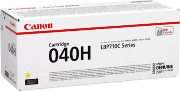 Canon 040H Toner Laser Εκτυπωτή Κίτρινο High Capacity 10000 Σελίδων (0455C001) 2