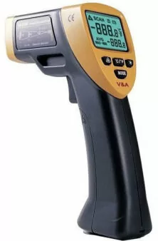 ΘΕΡΜΟΜΕΤΡΟ ΑΚΤΙΝΩΝ (-20°C~537°C) VA6532 V&A
