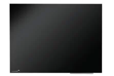 Legamaster Glassboard 60x80 cm Μαγνητικός Πίνακας Μαρκαδόρου Μαύρος (104643)