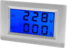 ΟΡΓΑΝΟ ΠΙΝΑΚΟΣ ΑΜΠΕΡΟΜΕΤΡΟ+ΒΟΛΤΟΜΕΤΡΟ ΨΗΦΙΑΚΟ AC 69X41 ΜΕΣΩ ΜΕΤΑΣΧΗΜΑΤΙΣΤΗ 100/5A LCD SLIM D85 SFM