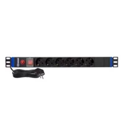 ΠΟΛΥΠΡΙΖΟ RACK ΑΣΦΑΛΕΙΑΣ 19" 1U 6 ΘΕΣΕΩΝ ΜΕ ΔΙΑΚΟΠΤΗ & ΠΡΟΣΤΑΣΙΑ ΥΠΕΡΤΑΣΗΣ 4000W 16A ΑΛΟΥΜ. SAFEWELL 3 ΠΟΛΥΠΡΙΖΟ RACK ΑΣΦΑΛΕΙΑΣ 19" 1U 6 ΘΕΣΕΩΝ ΜΕ ΔΙΑΚΟΠΤΗ & ΠΡΟΣΤΑΣΙΑ ΥΠΕΡΤΑΣΗΣ 4000W 16A ΑΛΟΥΜ. SAFEWELL