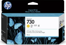 HP 730 Μελάνι Εκτυπωτή InkJet Κίτρινο (P2V64A)
