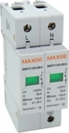 MAXGE SGS1-C Αντικεραυνικό Πίνακα Τύπου T2 Διπολικό T2 2P 60kA