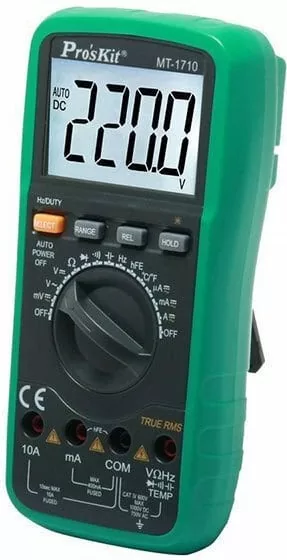ΠΟΛΥΜΕΤΡΟ ΨΗΦΙΑΚΟ ΠΛΗΡΕΣ + TRUE RMS + ΘΕΡΜΟΚΡΑΣΙΑ + AUTORANGE MT-1710 S/PRO'SKIT 4 ΠΟΛΥΜΕΤΡΟ ΨΗΦΙΑΚΟ ΠΛΗΡΕΣ + TRUE RMS + ΘΕΡΜΟΚΡΑΣΙΑ + AUTORANGE MT-1710 S/PRO'SKIT - Image 2