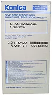 Konica Black Developer for 5370, 6190, 6290, 6192