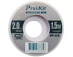 ΤΑΙΝΙΑ ΧΑΛΚΟΥ ΑΠΟΚΟΛΛΗΣΗΣ 2.0mm 8PK-031B T/PRO'SKIT 3 ΤΑΙΝΙΑ ΧΑΛΚΟΥ ΑΠΟΚΟΛΛΗΣΗΣ 2.0mm 8PK-031B T/PRO'SKIT