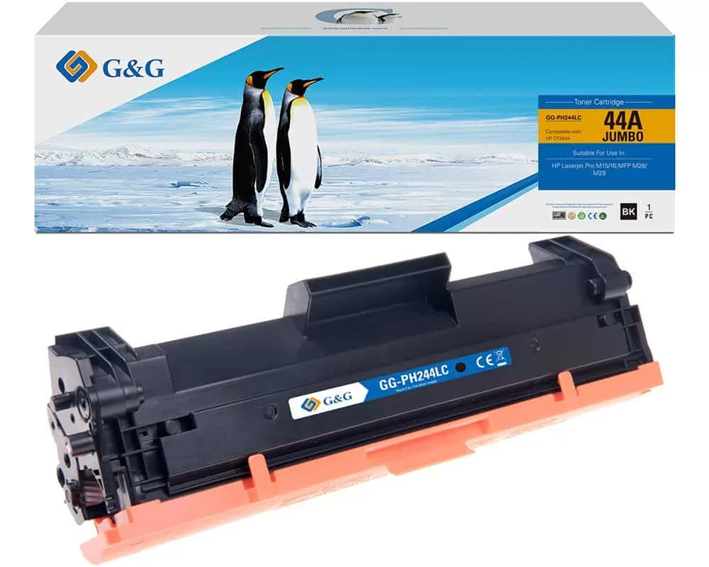 G&G™ Premium HP 44A Jumbo Συμβατό Toner Black 2.000 Σελίδες (CF244A) 3 G&G™ Premium HP 44A Jumbo Συμβατό Toner Black 2.000 Σελίδες (CF244A)