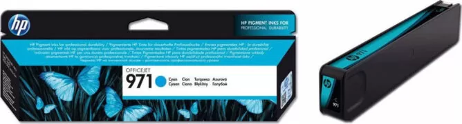 HP 971 Μελάνι Εκτυπωτή InkJet Κυανό (CN622AE) 2