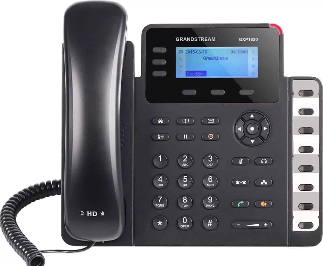 Grandstream GXP1630 Ενσύρματο Τηλέφωνο IP 3 γραμμών Μαύρο 3 Grandstream GXP1630 Ενσύρματο Τηλέφωνο IP 3 γραμμών Μαύρο