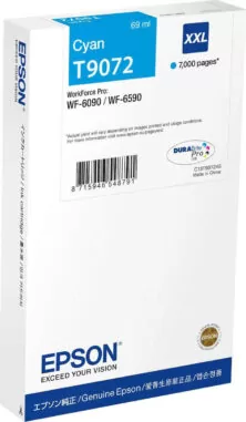 Epson T9072XXL Μελάνι Εκτυπωτή InkJet Κυανό (C13T907240)