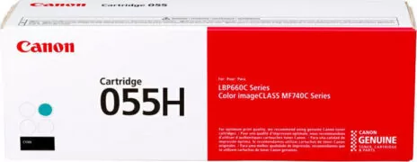 Canon 055H Toner Laser Εκτυπωτή Κυανό High Capacity 5900 Σελίδων (3019C002) 1