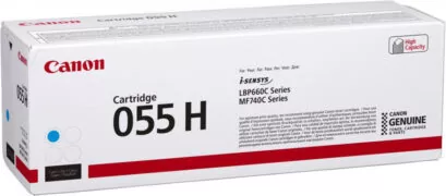 Canon 055H Toner Laser Εκτυπωτή Κυανό High Capacity 5900 Σελίδων (3019C002) 2