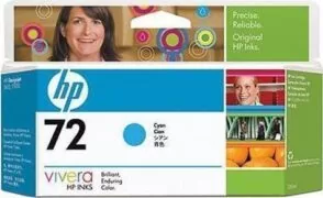 HP 72 Μελάνι Εκτυπωτή InkJet Κυανό (C9371A) 2