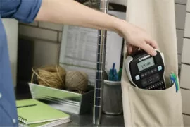 Dymo 160 Ηλεκτρονικός Ετικετογράφος Χειρός σε Μαύρο Χρώμα (S0946360) 3