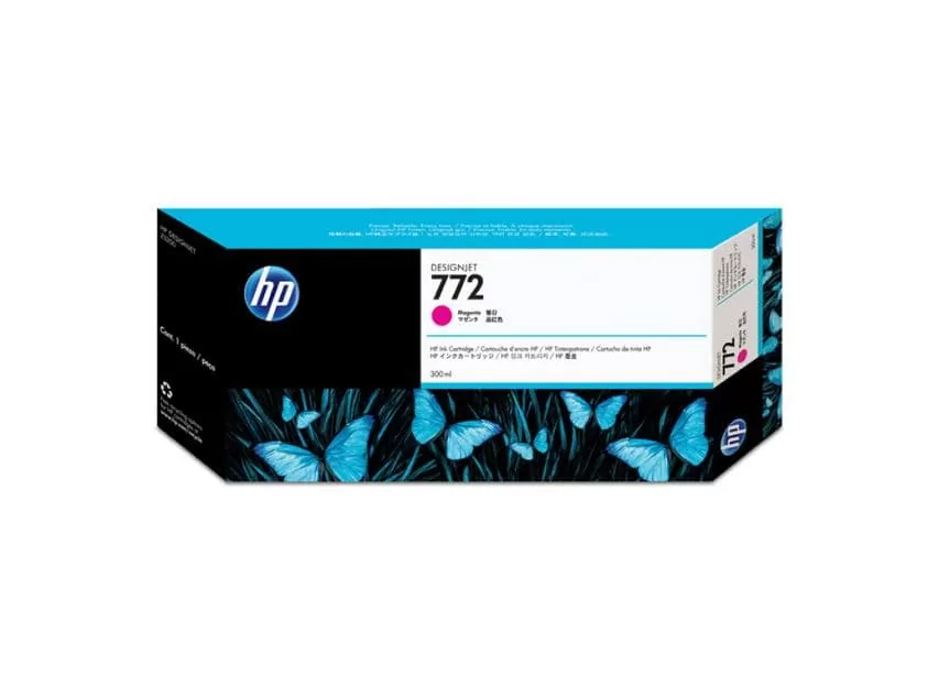 HP 772 300-ml Magenta DesignJet Ink Cartridge CN629A 3 HP 772 300-ml Magenta DesignJet Ink Cartridge CN629A