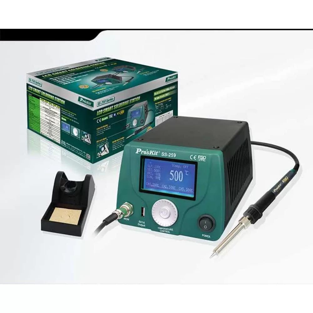 Proskit SS-259B Σταθμός Κόλλησης Ρεύματος 90W με Ρύθμιση Θερμοκρασίας 4 Proskit SS-259B Σταθμός Κόλλησης Ρεύματος 90W με Ρύθμιση Θερμοκρασίας - Image 2
