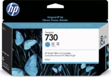 HP 730 Μελάνι Εκτυπωτή InkJet Κυανό (P2V62A)
