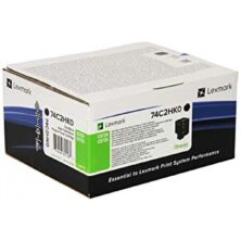 Lexmark 74C2HK0 Toner Laser Εκτυπωτή Μαύρο High Yield Return Program 20000 Σελίδων
